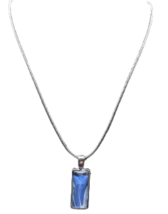 Blue Pendant Necklace